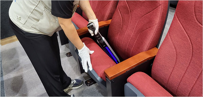 의자 청소 사진