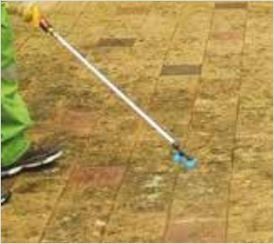 이끼제거 청소전 사진