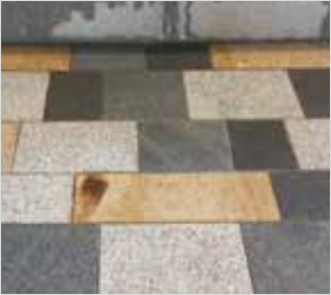 녹제거 청소전 사진